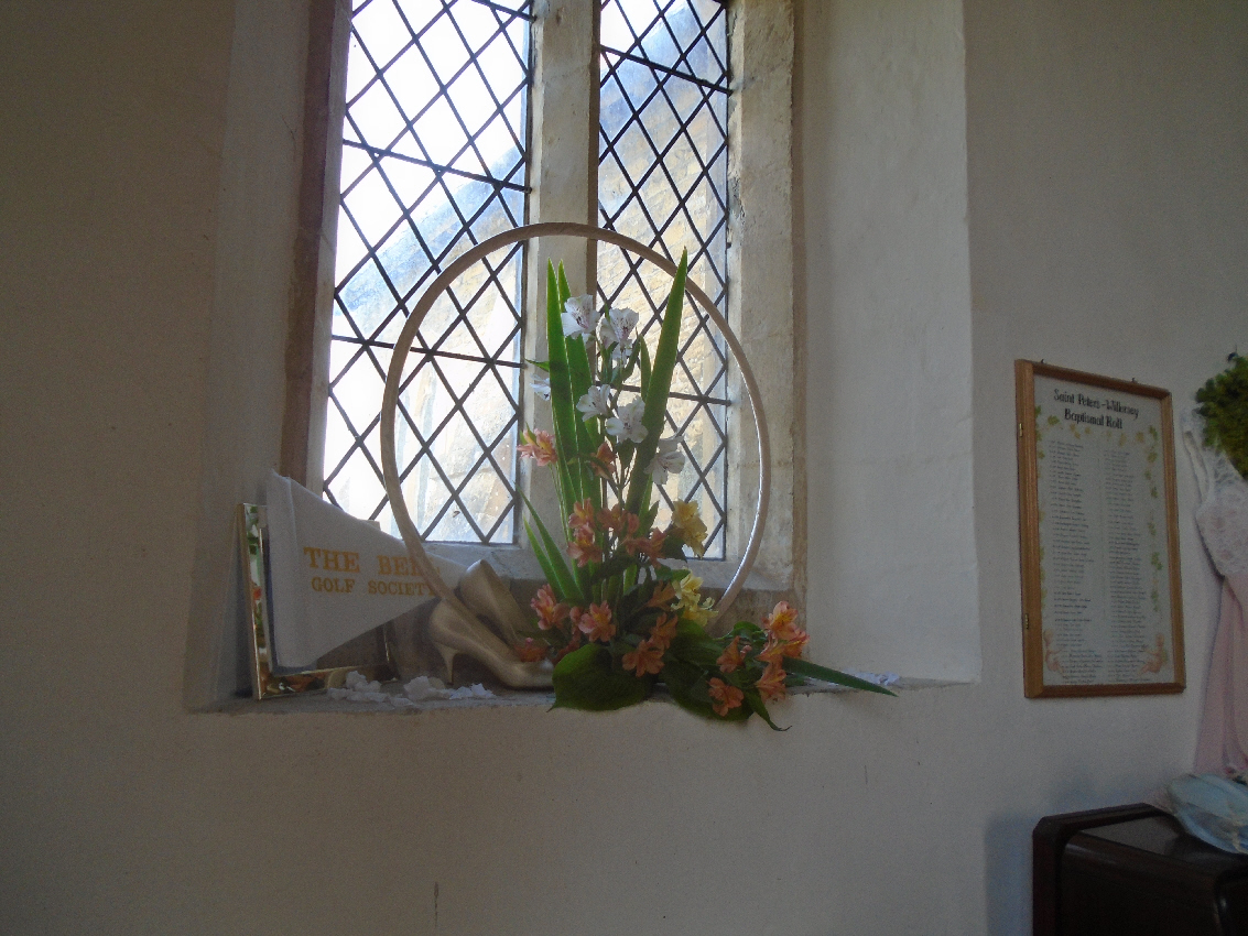 Patronal Flowers in Willersey Church June 2019