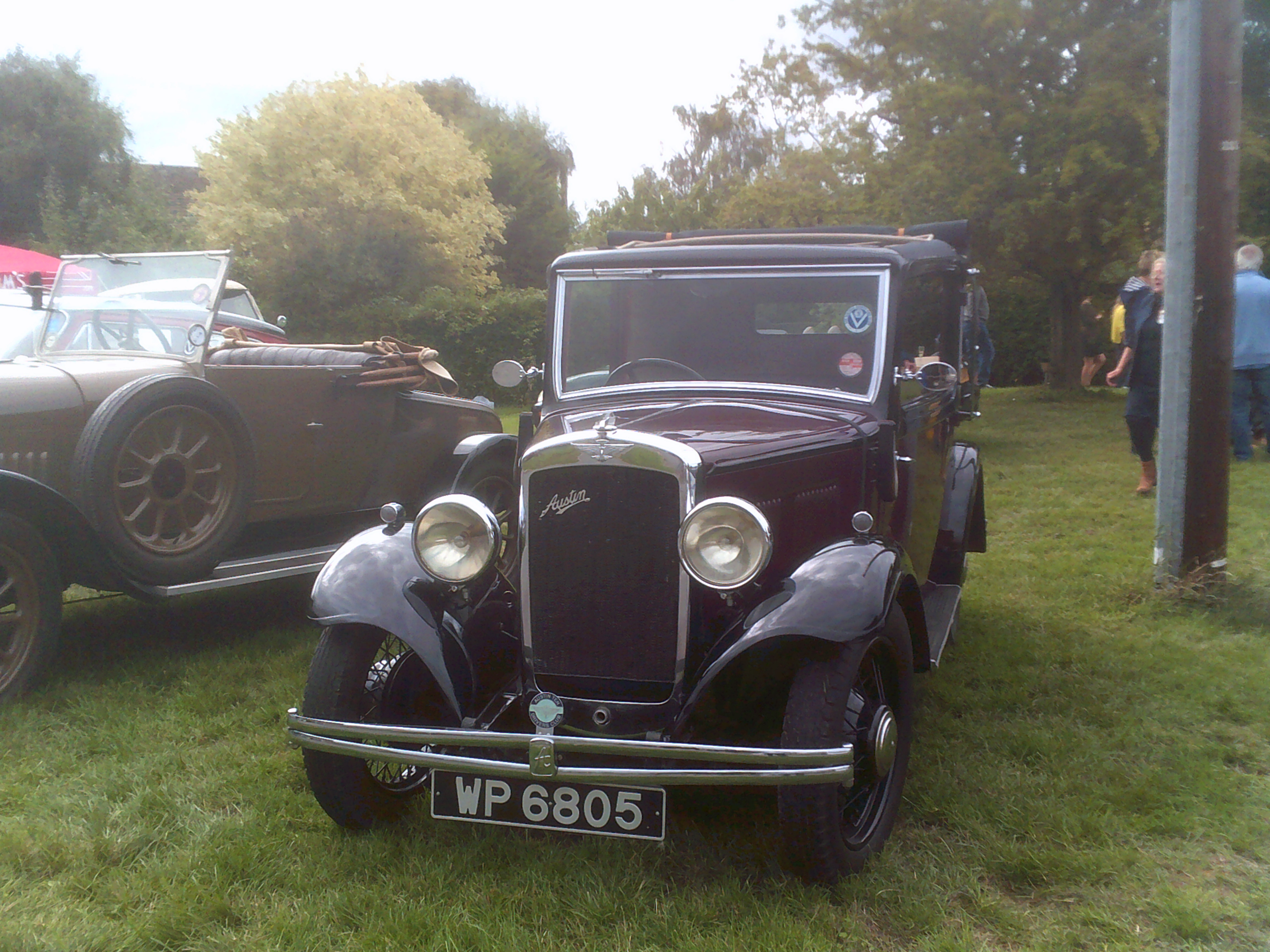 Old car at the Willersey Show