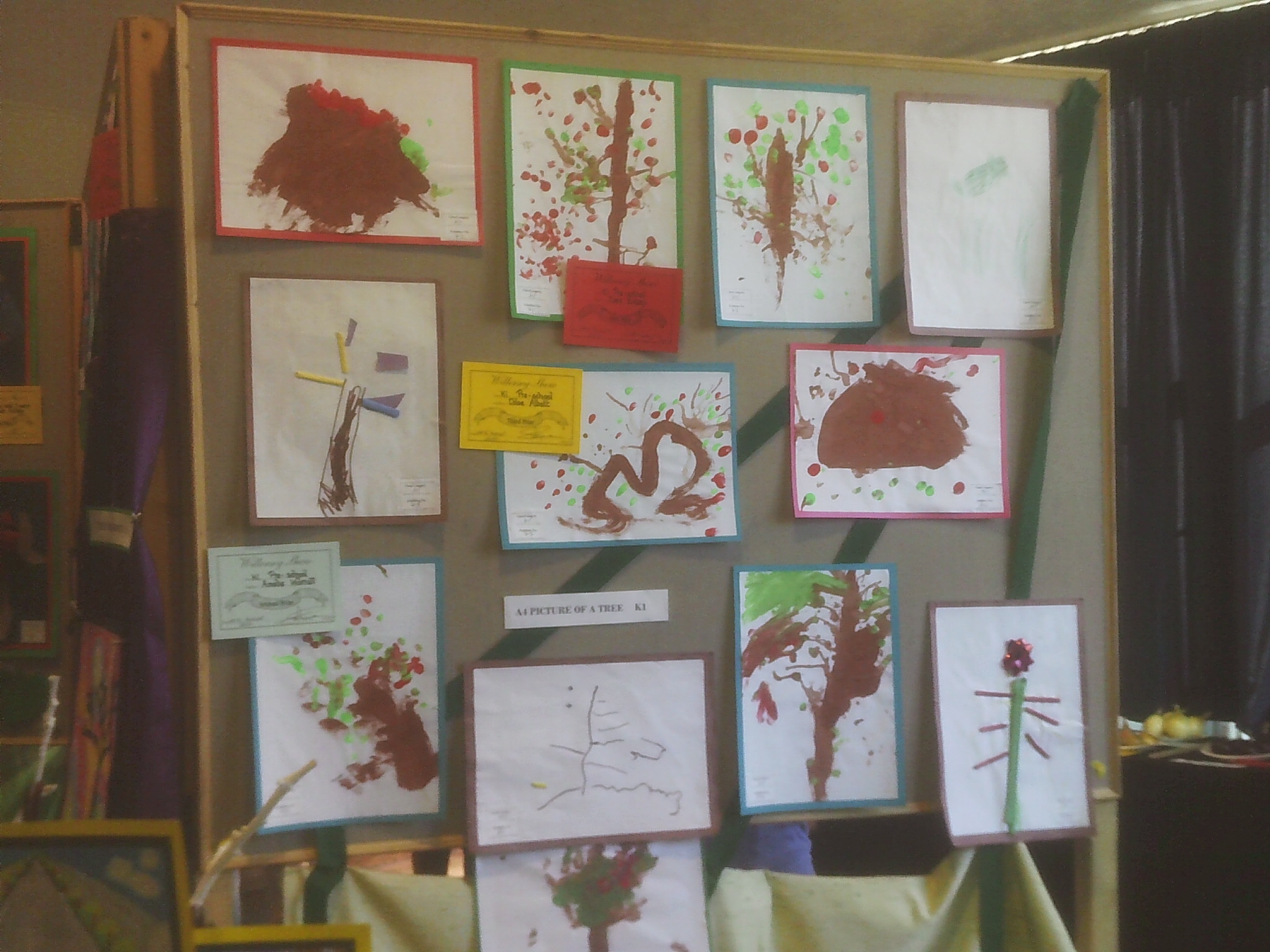 Drawings at Willersey Horticultural Show
